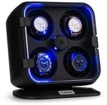 Klarstein Clover Uhrenbeweger 4 Uhren 3 Rotationen 4 Geschwindigkeiten LED 10032553