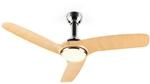 Klarstein Silent Service Deckenventilator &Oslash;: 128 cm, Leistung: 25 Watt Holzoptik