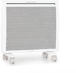Klarstein Hot Spot Slimcurve Double Wave 2-in-1 Heizger&auml;t 1000W Wochentimer wei&szlig;
