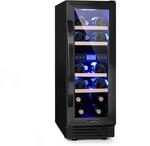 Klarstein Vinovilla 17 Built-In Duo Weink&uuml;hlschrank 53l 17 Fl. 2 Zonen Glast&uuml;r