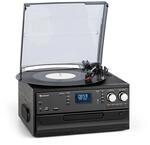 Auna Oakland DAB Retro-Stereoanlage DAB+/FM BT-Funktion Vinyl CD Kassette 10033747