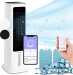 Klarstein 10035818, Klarstein Skytower 360&deg; Smart Luftk&uuml;hler 60W 280 m&sup3;/h 6 Liter