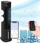 Klarstein 10035817, Klarstein Skytower Grand Smart Luftk&uuml;hler 80W 480 m&sup3;/h 8 Liter