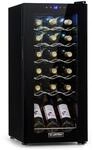 Klarstein Shiraz 18 Uno Weink&uuml;hlschrank 50l 18Fl Touch-Bedienfeld 5-18&deg;C 10035026