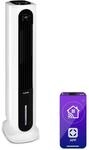 Klarstein Polar Tower Smart Ventilator Luftk&uuml;hler 7L 85W Fernbedienung Eispack