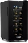 Klarstein Bellevin 18 Uno Weink&uuml;hlschrank 50 Liter 11-18 &deg;C LED Touch SingleZone