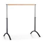 KLARFIT Bar Lerina Ballettstange mobil 110x113cm h&ouml;henverstellbar Stahl 10031410