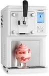 Klarstein Sweet Sundae Eiscrememaschine Kompressor 1,5l Edelstahl wei&szlig; 10034912