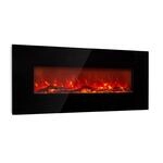 Klarstein Lausanne Long Elektrischer Kamin 1600W 2 Heizstufen 128 cm 10034251
