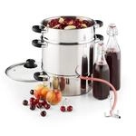 Klarstein Applebee Dampf-Entsafter elektrisch 1500W &Oslash;25cm 8 Liter Edelstahl 10031478
