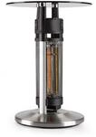 Blumfeldt Primal Heat 65 Bistrotisch Karbon-IR-Heizelement 1200W LED 65cm Glas