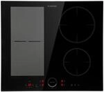 Klarstein Delicatessa 60 Hybrid Einbaukochfeld Induktion 4 Zonen 7000W Glas 10033022