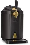 Klarstein Skal Bierzapfanlage Bierk&uuml;hler 5l F&auml;sser CO2 Edelstahl schwarz 10032176