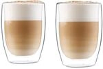 Klarstein Jesolo doppelwandige Thermogl&auml;ser 350 ml handgemacht Borosilikatglas