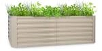 Blumfeldt High Grow Straight Hochbeet 200x60x100cm 1200l Stahl 10035352