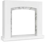 Klarstein Studio Frame II Kamingeh&auml;use MDF Marmordekoration 10035404