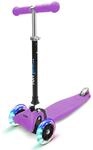 Fun pro ONE Kinderroller 3-6 Jahre LED-R&auml;der 50 kg faltbar h&ouml;henverstellbar