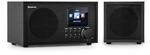 Auna Silver Star Mini Two Internet DAB+/FM Radio, WiFi, BT, TWS Speaker 10038349