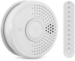 SHD by oneConcept Rauchmelder DOF39 Kunststoff Warnsignal: 85 dB 9V batteriebetrieben