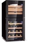 Klarstein El Dorado 89 K&auml;se & Weink&uuml;hlschrank 2 Zonen Touch 89L LED 10041310