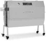Klarstein Sauenland Pro XL Spanferkelgrill Drehspie&szlig; 15W 4 Rollen Edelstahl 10035373