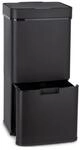 Klarstein Royal Trash Matte Black Sensor-M&uuml;lleimer 72 Liter Edelstahl 10035365