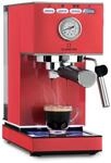 Klarstein Pausa Espressomaker 1350 Watt 20 Bar Druck Wassertank: 1,4 Liter Edelstahl