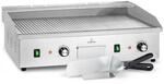 Klarstein Grillmeile 4400 Elektrogrill Plancha 2x2200W Grillplatte Edelstahl 10039916