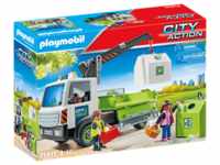 PLAYMOBIL Action Heros: Altglas-LKW mit Container