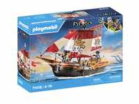 PLAYMOBIL Pirates: Kleines Piratenschiff