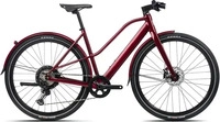 Orbea N314, Orbea VIBE MID H10 MUD - 28 Zoll 248Wh 12K Trapez - Metallic Dark Red