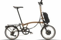 Brompton H12R/mBZMet/rTiBK/eFCB/AVY/SP6/50T/SL/TY, Brompton P-Line Electric Explore