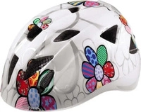 Alpina Ximo Flash Kinderhelm white flower 2023 Weiss