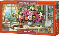 Castorland 400263, Castorland Puzzle Sommerblumen und eine Tasse Tee - 4000 Teile