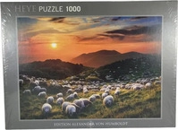 Heye Edition Alexander Von Humboldt - Sheep and Volcanoes 1000 Teile Puzzle