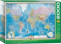 Eurographics 8220-0557, Eurographics Puzzle Weltkarte