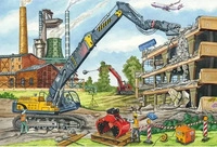 Schmidt Spiele 3 Puzzles - Meine Liebsten Baustellenfahrzeuge 48 Teile Puzzle