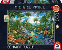 Schmidt Spiele Spiele-58611, Schmidt Spiele Puzzle Inselparadies - 1000 Teile