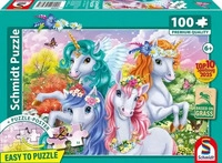 Schmidt Spiele Spiele-56583, Schmidt Spiele Puzzle Einhorn - 100 bis 149 Teile