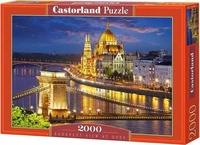Castorland 200405, Castorland Puzzle Budapest, Ungarn - 2000 Teile