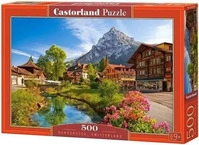 Castorland 52363, Castorland Puzzle Kandersteg, Switzerland - 500 bis 999 Teile