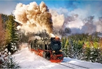 Castorland 103409, Castorland Puzzle Dampflokomotive - 1000 Teile