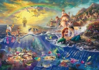 Schmidt Spiele Thomas Kinkade - Disney - Kleine Meerjungfrau 1000 Teile Puzzle