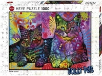 Heye Jolly Pets - Devoted 2 Cats 1000 Teile Puzzle Heye-29864
