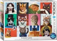 Eurographics Lustige Katzen 1000 Teile Puzzle Eurographics-6000-5522