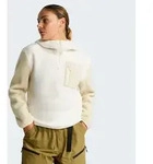 THE NORTH FACE W YUMIORI 1/4 ZIP HOOD NOVELTY White Dune/Desert Stone, White