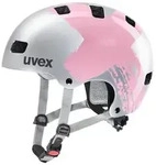 Kinder Skating Helm uvex kid 3 Gr. 55, 3617 silver - ros&eacute;, 55