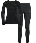 ODLO Set long FUNDAMENTALS PERFORMA, 60056 black - odlo graphite gr, L