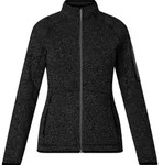 Unterjacke McKinley Skeena Damen, M&Eacute;LANGE/BLACK, 52