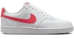 Nike Damen Sneaker W NIKE COURT VISION LO NN, 101 WHITE/SEA CORAL-VOLT-BLACK,...